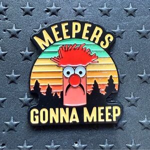 Meepers Gonna Meep Enamel Pin